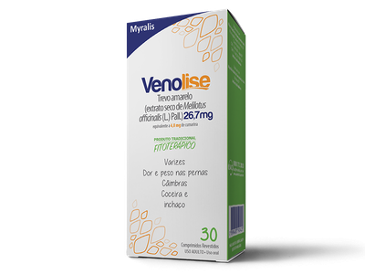 Venolise 26,7Mg C/30 comprimidos